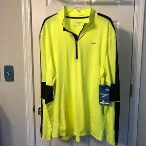 Men's Brooks Cycling Jersey XL Long Sleeve Yellow